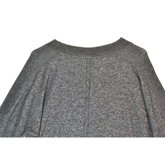 Buffalo David Bitton Women's Medium Gray V Neck Long Sleeve Sweater - Picture 7 of 10